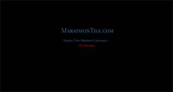 Desktop Screenshot of marathontile.mybesthost.com