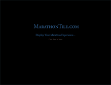 Tablet Screenshot of marathontile.mybesthost.com